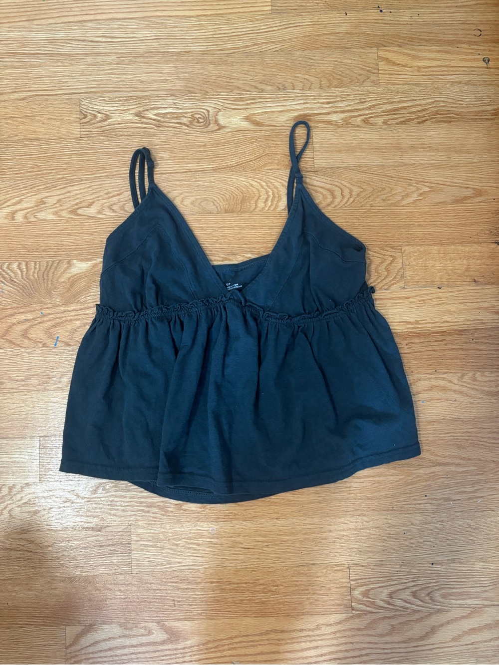 Black Aerie Babydoll Tank